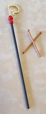 Staff and Drumsticks<br>KWO-OWC Merck Nutcrackers